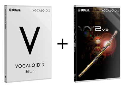 ヤマハ ソフトウェア『VOCALOID3 Starter Pack VY2V3』税込17,800円（本体16,953円）