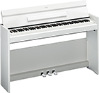 コンサートグランドピアノの音とタッチを受け継ぐスタイリッシュモデル 
ヤマハ 電子ピアノ ARIUS 『YDP-S52B/WH』