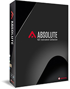 最新の10のVSTインストゥルメントをパッケージにしたソフトウェア音源 
スタインバーグソフトウェア『Absolute』