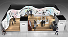 [ 画像 ] JR浜松駅新幹線コンコースでの新規展示開始について 『ヤマハの好奇心』と題し、当社企業ミュージアム「イノベーションロード」を紹介